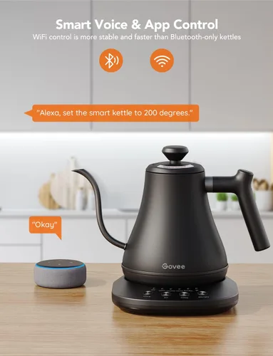 Miniatura 7 de Govee Paquete de termómetro de carne Bluetooth con hervidor eléctrico inteligente Govee