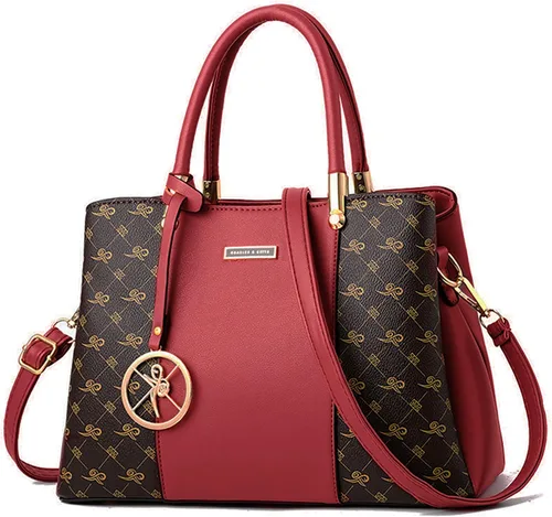Miniatura 19 de KURGOOL Bolsos y bolsos de mano para mujer, bolso de hombro con asa superior, bolsa de mensajero para mujer