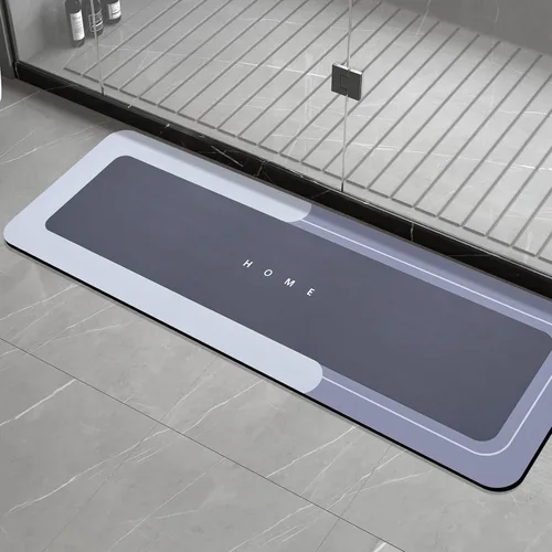 Miniatura 24 de Housego Tapete mágico de baño absorbente, alfombra de secado rápido, tapete mágico de baño antideslizante, alfombra de piso con respaldo de goma