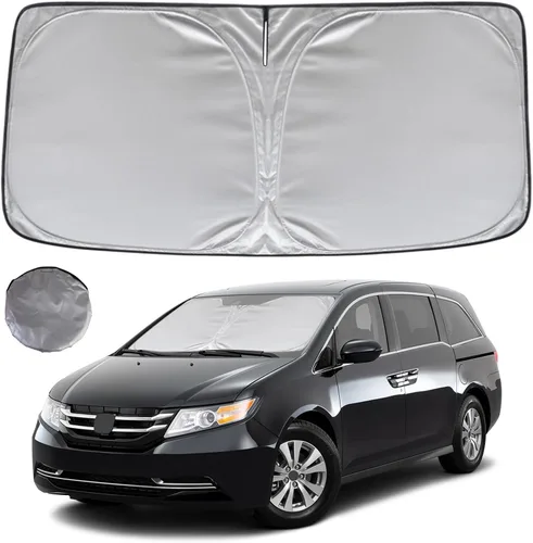 Miniatura 84 de KAYZT Parasol para parabrisas para Honda Civic 2022-2025 11.ª generación, parasol plegable para ventana delantera, accesorios de ajuste personalizado