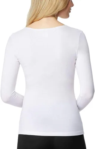 Miniatura 3 de 32 DEGREES Camiseta de manga larga con cuello redondo para mujer paquete de 2