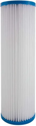 Miniatura 2 de Paquete de 6 cartuchos de sedimentos plisados de poliéster para toda la casa de 20 micrones, 10 pulgadas x 2.5 pulgadas, compatible con Watts