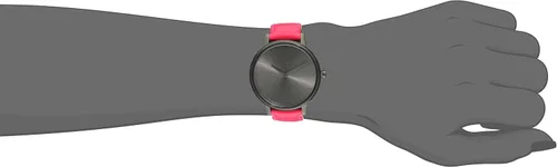 Miniatura 2 de Nixon Reloj Kensington de acero inoxidable con correa de cuero para mujer
