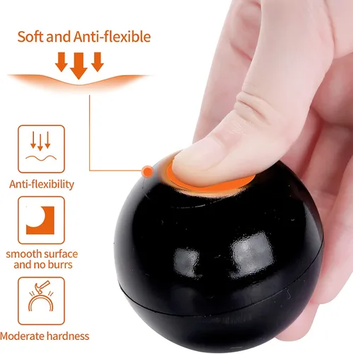 Miniatura 3 de Pelotas de juego – Pelotas de plástico transparente sin ftalatos y BPA, 2.36 pulgadas para niños pequeños y bebés para casa de juegos, tienda