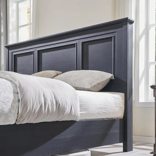 Miniatura 7 de ACCOHOHO Marco de cama tamaño Queen con cabecera de 52 pulgadas de alto, plataforma de madera con estribo y cajones de almacenamiento, no chirridos