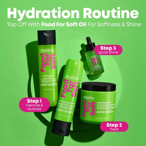 Miniatura 8 de MATRIX Food For Soft Hydrating Conditioner For Dry and Brittle Damaged Hair - Moisturizes, Softens & Smooths, With Avocado Oil & Hyaluronic Acid