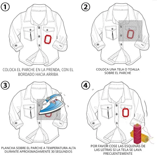 Miniatura 5 de Parches de letras termo-adhesivas de 52 piezas, parches de letras bfuee del alfabeto bordado A-Z, para sombreros, camisas, jeans, bolsas
