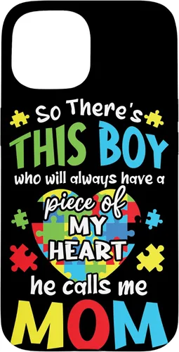 Miniatura 6 de Funda para iPhone 11 Boy Calls Me Mom Heart Colorido Puzzle Autismo