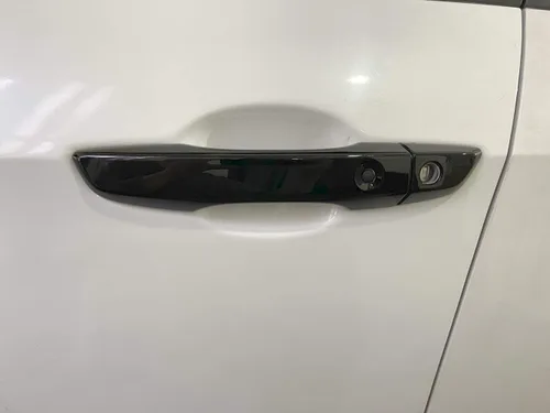 Miniatura 4 de Manija de la puerta del coche cubierta ABS decoración exterior accesorios estilo negro para Honda 10ª generación Civic 2016 2017 2018 2019 2020