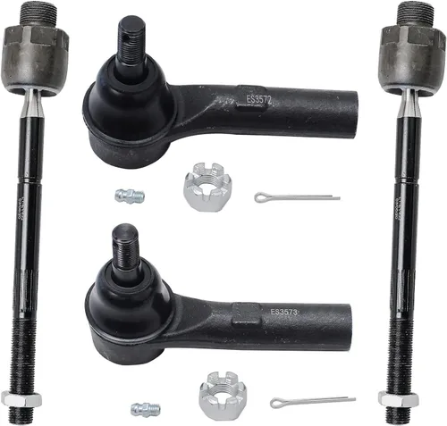 Miniatura 41 de Detroit Axle - Barras de acoplamiento delanteras para Chevrolet Cruze Volt 2012-2017 Buick Verano 2013 2014 2011-2015, reemplazo de 4 eslabones