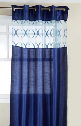 Miniatura 4 de Editex Home Textiles Scala - Panel para ventana, 56 x 84 pulgadas, color negro