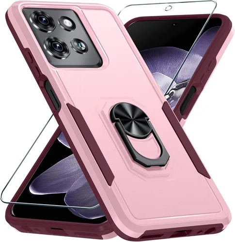 Miniatura 20 de Janmitta - Funda compatible con Moto G 5G 2023 con protector de pantalla, cubierta protectora de cuerpo completo resistente a prueba de golpes