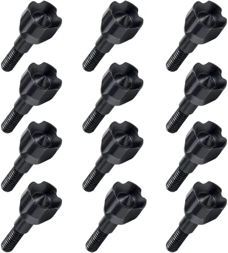 100/125 Grain Small Game Broadheads 12PK Judo Points Small Game Arrow Tips Screw-in Arrowheads Negro 125 Grano