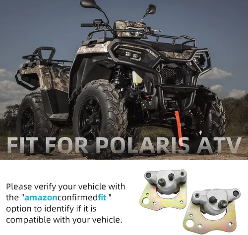 Miniatura 6 de Pinza de freno delantera izquierda derecha para Polaris ATV Trail BOSS 330 Trail Blazer 330 Hawkeye 325/400 Scrambler 500 Sportsman 400 450 570 800