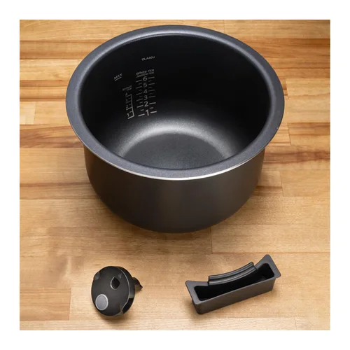 Miniatura 2 de Tiger COL-A40U - Multicocina eléctrica compacta 8 en 1 de 2.6 cuartos con 21 menús programados (Negro) 2.6-Qt Multi-Cooker, 8 Manual Plus 21