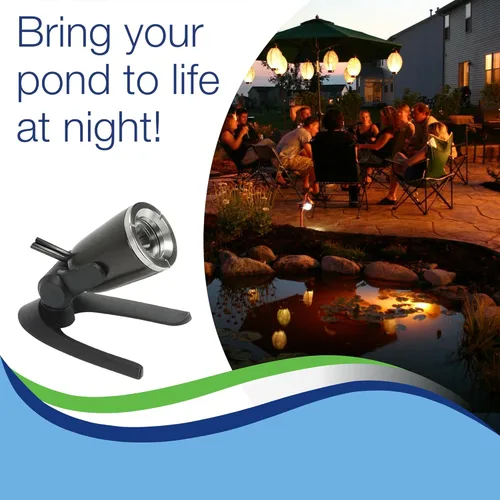 Miniatura 10 de Aquascape - Luz LED sumergible para estanque, jardín y resaltar el paisaje, Foco, Bronce