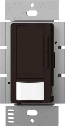 Miniatura 16 de Lutron Maestro LED+ Sensor de atenuación y vacante, un solo polo y multiubicación, MSCL-VP153M-BI, galleta