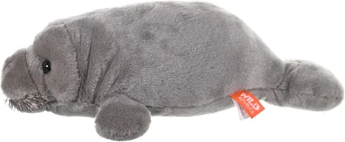 Miniatura 5 de Wild Republic Manatee - Peluche de peluche, regalo para niños, Cuddlekins de 10 pulgadas