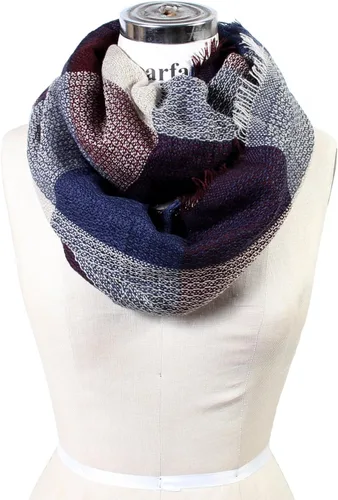 Miniatura 24 de Bufandas de moda a cuadros y cuadros Infinity de Scarfand's Tartan