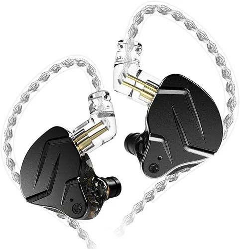 KZ ZSN PRO X Armadura Híbrida Banlance con Auriculares Intrauriculares Dinámicos ERJIGO ZSNPROX 1BA+1DD HiFi, Auriculares ZSNPRO X erabuds (Sin negro