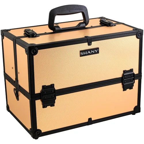 SHANY Essential Pro - Estuche de maquillaje de tren con caja de cosméticos, estuche de maquillaje portátil, organizador de belleza, almacenamiento