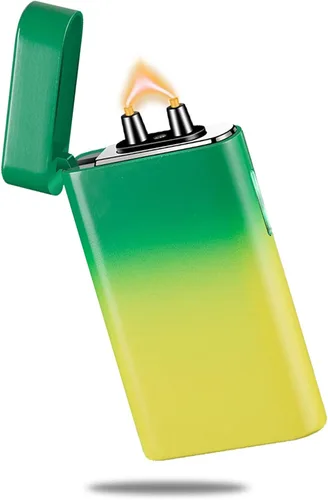 Miniatura 7 de Encendedor eléctrico de plasma, encendedor recargable por USB con indicador de batería LED, sin butano, encendedores a prueba de viento IdWD867eal