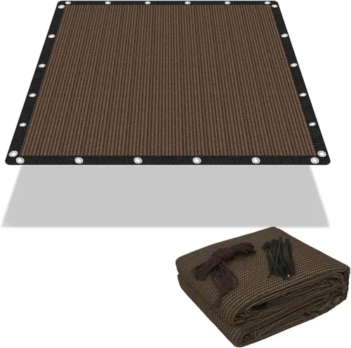Miniatura 15 de FAIR WIND - Tela de Sombra 90% de Protección Solar, Pantalla de Privacidad, Cobertura para Patio, Toldo con Ojales, Red de Sombra para Jardín, Gris