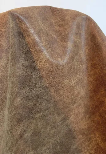 Miniatura 49 de NAT Leathers Muestras de colores marrones y tostados de nuestra piel sintética vegana por yarda, piel sintética 0.9 mm (5 cm de ancho x 5 cm)
