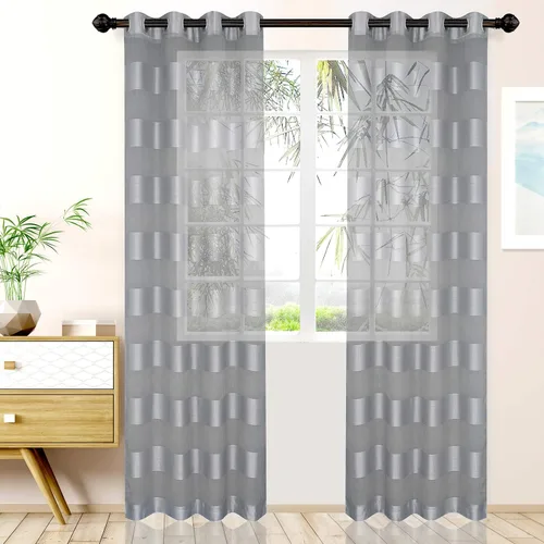 Miniatura 12 de Superior Dalitso - Cortinas traslúcidas de cuerda, detalles de ventana, cuerda trenzada, rayas, texturizadas, tradicionales, modernas, diseño
