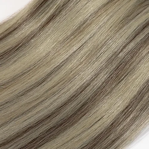 Miniatura 8 de REECHO Extensiones de cabello, 11 piezas de extensiones de cabello con clip de 24 pulgadas de largo, lacio, HE005, extensiones sintéticas naturales