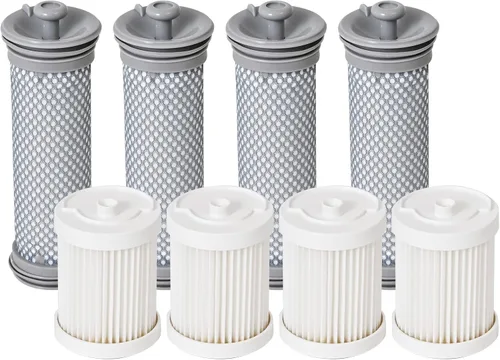 Paquete de 8 filtros de repuesto para aspiradoras inalámbricas Tineco A10/A11 Hero, A10/A11 Master & Pure ONE S11/S12/X, PWRHERO11 Snap Cordless