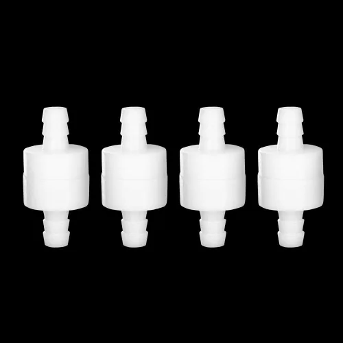 Miniatura 12 de Feelers 1/4" (6 mm) Válvula de retención en línea de una vía antirretorno, válvula de retención de aire, agua y gas, resistencia al ozono, PVDF