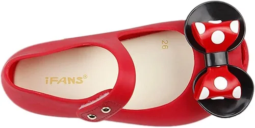 Miniatura 4 de iFANS - Sandalias de princesa para niñas, diseño de lunares