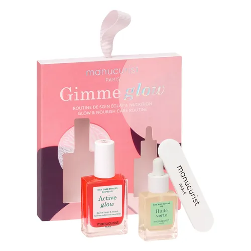 Miniatura 13 de Manucurist Active Icons Duo - Juego de esmaltes de uñas Active Bright, Active Plump - Fortalecedor de uñas, esmalte iluminador y cuidado, regalos