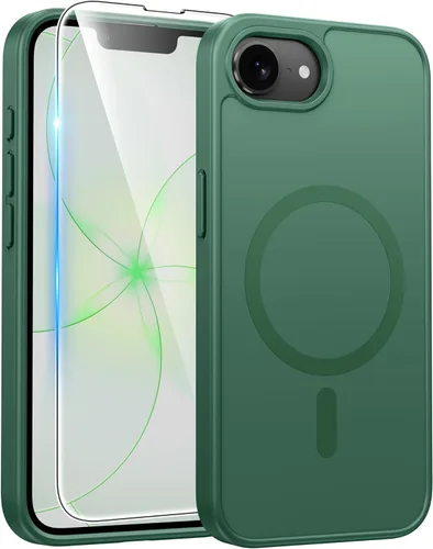 Miniatura 106 de FNTCASE - Funda para iPhone 16 Pro: magnética, mate, translúcida, de grado militar, protectora contra caídas, resistente, fina, duradera y a prueba
