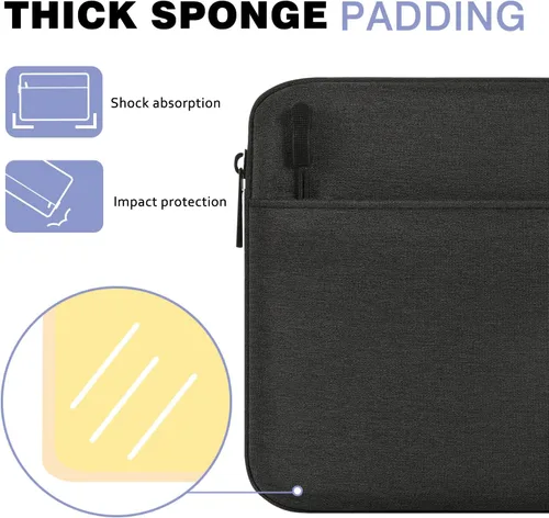 Miniatura 4 de MoKo Funda para Tablet de 7-8 Pulgadas, Estuche de Transporte Compatible con Nuevo iPad mini (A17 Pro) 8.3" 2024, iPad mini 6 / iPad mini 5 / iPad