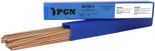 Miniatura 18 de PGN ER70S-6 - Varilla de soldadura TIG de acero suave de 5 libras, 3/32 x 16 pulgadas, varilla de llenado TIG, varilla TIG