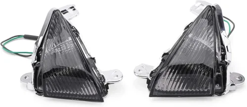Señales de giro delanteras para lente para Kawasaki ZX14R 2006-2010, ZX10R 2006-2007, ZX636/ZX6R 2005-2010, Ninja 650F 2006-2008, Concours 2008-2010