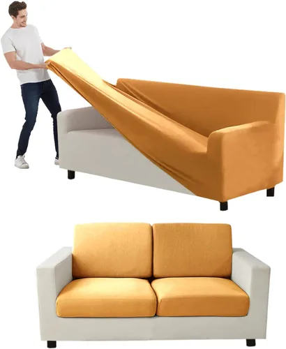 Miniatura 206 de Funda para Sofá de Terciopelo, Fundas Elásticas para Sofá para Funda Principal Separada/Respaldos y Cojines de Asiento, Funda para Sofá, para Fundas