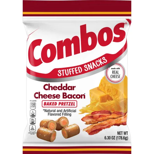Miniatura 13 de COMBOS Cheese Snacks - Paquetes de bocadillos horneados de pretzel de pizza de pepperoni, bocadillos de galletas de queso, bolsa de 6.3 onzas