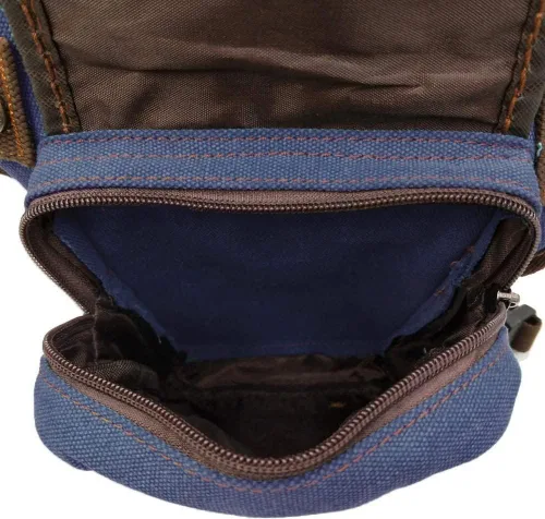 Miniatura 13 de Riñonera táctica al aire libre para hombres y mujeres, bolsa multifuncional para el muslo para motocicleta, bicicleta, senderismo, viajes, pesca
