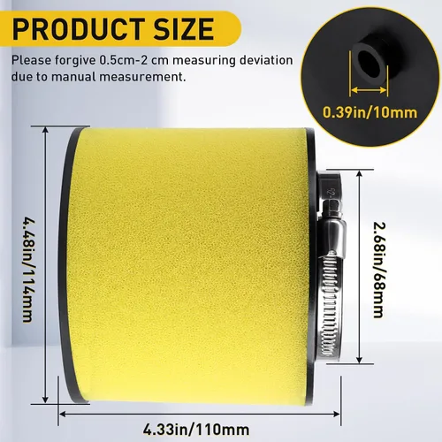Miniatura 2 de Filtro de aire de repuesto Foreman 450 para Honda Rancher 350 TRX350FE TRX350TM TRX350TE Rancher 400 TRX400FA TRX400FGA Foreman 450 400TRX400FW