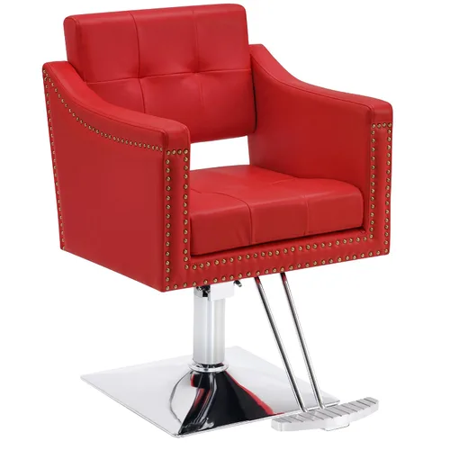 Miniatura 11 de BarberPub Silla de salón para estilista, silla de peluquería hidráulica, equipo de spa de belleza 8813 (ajuste de altura del asiento de 6 pulgadas)