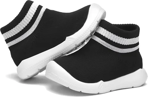 Miniatura 4 de Engtoy Baby Sock Shoes Baby Walking Shoes Infant Non-Slip Breathable Slippers with Soft Rubber Sole Baby Boys Girls Slip On Sneakers