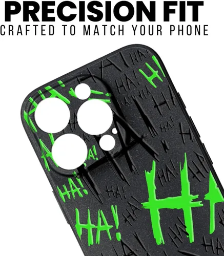 Miniatura 4 de SIMPLYMDRN Funda delgada para iPhone 12 Pro Max, diseño de Joker Haha, funda genial para hombres, cubierta de diseñador de villano superhéroe