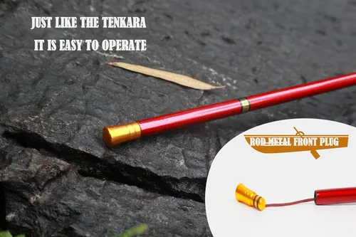 Miniatura 3 de Tenkara Rod - Kit de caña de pescar con mosca, caña de pescar para niños, cañas plegables para moscas de arroyo pequeño, para todas las aguas, tubo