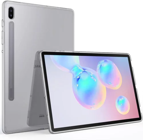 Miniatura 7 de Puxicu Funda transparente para Galaxy Tab A7 Lite 2021, diseño delgado, flexible y suave, funda protectora de TPU para tableta Samsung Galaxy Tab A7