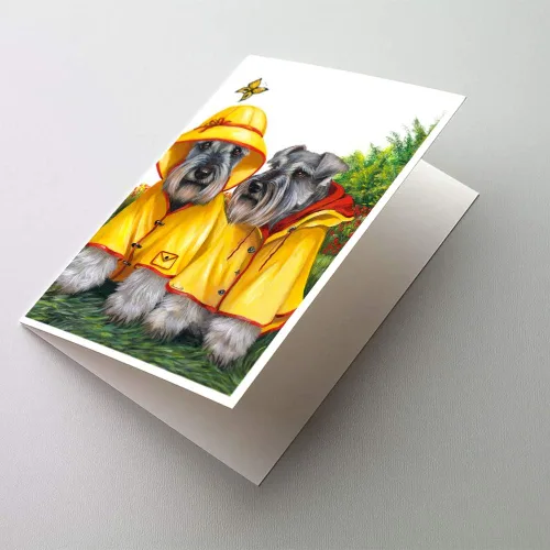 Miniatura 272 de Caroline's Treasures PPP3013GCA7P - Tarjetas de felicitación y sobres para mascotas de Basset Hound Teacher, paquete de 8 tarjetas en blanco