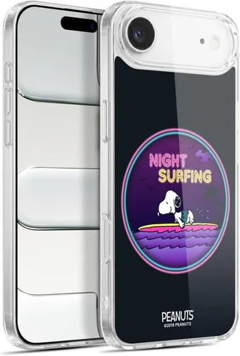 Miniatura 208 de Head Case Designs Peanuts Tropical Surf Snoopy Aloha Disco Gel Funda con licencia oficial [protección de grado militar] compatible con Apple iPhone