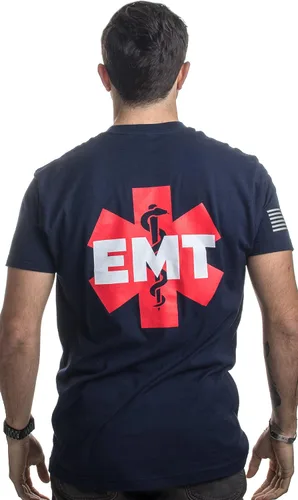 Miniatura 5 de EMT AEMT Star Life Camiseta de emergencia para ambulancia médica paramédica para hombres y mujeres